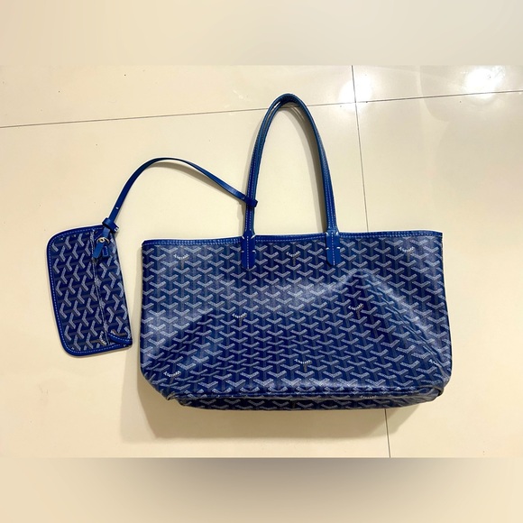 Goyard St. Louis Sky Blue PM - Picture 2 of 9